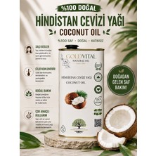Gold Vital Hindistan Cevizi Yağı 1 Lt