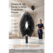 Transformacion Örümcek Ağı Temizleme Tavan ve Köşe Temizleme Fırçası / Uzatmalı Sopalara U