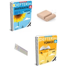 Arı Yayıncılık 6.sınıf Matematik Türkçe Defterim 2027 Maarif Model +Telefon Tutucu +Çözüm Ayracı