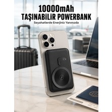 Poebgo Familys 22.5W Hızlı Şarj Destekli Manyetik Powerbank Kompakt Tasarım Yeni Nesil