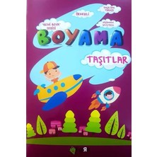 Fark Yayınları Beni Boya Serisi - Taşıtlar