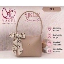 Yasel Takı & Çanta Fular Detaylı Omuz & El Çantası Suni Deri