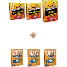Ünlüler Karması Lgs 2027 Matematik Fen Bilimleri Türkçe Jett Fasiküller ve Soru Bankası 6lı Set + Telefon Standı