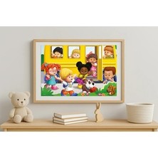 Esranın Dünyası Little People Temalı 100 Parça Oyun Seti