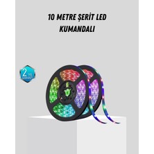 Poebgo Familys Smart Şerit LED Işık – Uzaktan Kumandalı, USB Girişli, Müzik Modlu