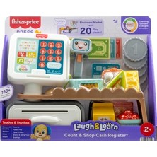 Esranın Dünyası Fisher-Price® Eğlen ve Öğren® Market Kasası Birden Fazla Dil Desteğiyle Yürüme Çağındaki Çocuklar
