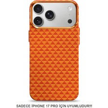 SC Soo Case iPhone 17 Pro Uyumlu Premium Desenli Sert Magsafe Kılıf Kapak SOO-610