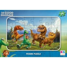 Esranın Dünyası 24'lü Iyi Dinosaur Temalı Puzzle