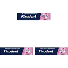 Fixodent Complete Tatsız Diş Protezi Yapıştırıcı Krem 47 G 3lü Paket