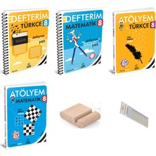Arı Yayıncılık 8.sınıf Türkçe Matematik Atölyem ve Defterim Lgs 2027 +Telefon Tutucu+Çözüm Ayracı