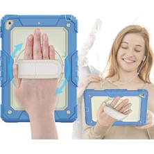 Magicool Ipad 5 Air 9.7 Kılıf Strap New Tablet Kapak - Mavi