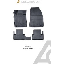 Aescaroon Ds Ds4 2021 Sonrası 3D Havuzlu Paspas