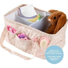 Babyjem Katlamalı Anne&bebek Organizer Somon Çiçek