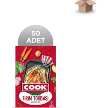 Cook Toptan Fırın Torbası Büyük Boy 2'li - Koli Içi 50'li