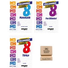 Ankara Yayıncılık Ankara Lgs 2027 8. Sınıf Matematik Türkçe ve Fen Bilimleri 3lü Güçlendiren Fasiküller + Telefon Standı