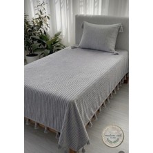 Madame Asel Home Yatak Örtüsü Pike % 100 Pamuk