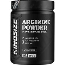 Kingsize Nutrition Arginine Powder 306 gr - Aromasız