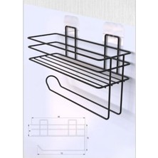 Aydogan's Yapışkanlı Metal Organizer Raf - Banyo ve Mutfak Için