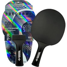 Aydogan's Donic- Tischtennisschläger Carbotec 900, 20% Carbon, 1,9 mm Schwamm, Champion Qrc - Ittf Belag, Konkav