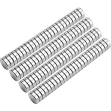 Aydogan's 100 Adet Yuvarlak Mini Mıknatıs Seti, 5x1 mm