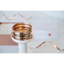 Aydogan's Copper Balance Bakır Nargile Közlüğü, Flamora V1.4 Model, Rose Gold Renk, Premium Kalite