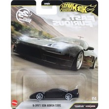 Aydogan's Hot Wheels Premium Fast & Furious 2003 Honda Nsx Type-R, Die-Cast Model, JHW75 - HNW46 Koleksiyonluk Araba, Metal/real Riders | 1:64 Ölçekli Die-Cast Modeli, Koleksiyoncular, Real Riders Lastikleri ve