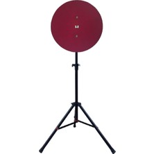 Tripod Ayaklı Klasik Dart Arkalık Stand Seti. Bordo
