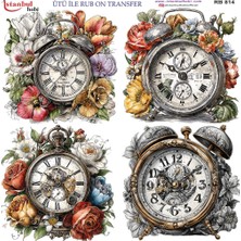 İstanbul Hobi Ütü ile Rub On Transfer Kağıdı 30X30CM RB-814