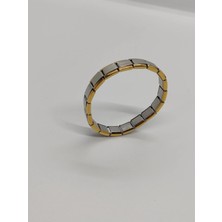 Cadde Dükkanı Charm Bilekliği Çelik Silver Gold
