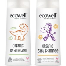 Ecowell Organik Bebek Bakım 2li Set