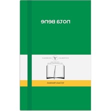 Aydogan's Victoria's Journals Nota Bene Classic Esnek Kapak Defter 13X21 cm (Yeşil)