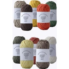 Aydogan's 100% Pamuk Örgü Ipi, 25 Gram Mini Cotton Serisi, 10 Renk Seçeneği