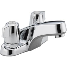 Peerless P241LF Classic Iki Kulplu Banyo Musluk, Krom