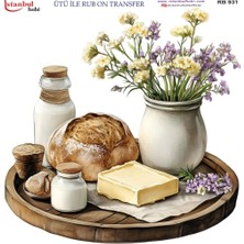 İstanbul Hobi Ütü ile Rub On Transfer Kağıdı 30X30CM RB-931