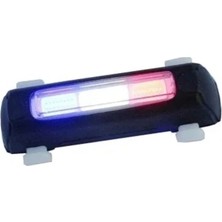 Moontime Alaçatı Comet Xbyc 6015-3 Bisiklet 3 Renk Bisiklet Işığı USB Şarjlı