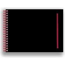 Aydogan's Sert Kapaklı Spiralli Çizim Eskiz Defteri 120 Gr, 20X27 Cm, 96 Sayfa