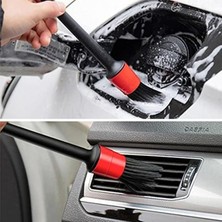Aydogan's Buffer® Yumuşak Kıllı Iç ve Dış Temizlik Için 5+1 Detaylı Araç Oto Temizlik Bakım Fırça Seti