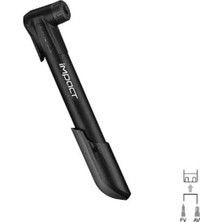 Moontime Alaçatı Cleval Akıllı Valf 100PSI Bisiklet Pompası