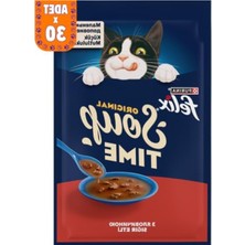 Aydogan's Sığır Etli Kedi Çorbası, 48 Gramlık 30 Adet Paket ile Kedi Dostlarınızı Şımartın.