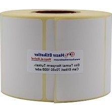 Aydogan's Eko Termal Nonperm Etiket, 70MM x 50MM, Ruloda 1000 Adet