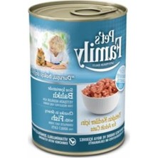 Aydogan's Balıklı 400 gr Konserve Kedi Besini, 12 Kutu