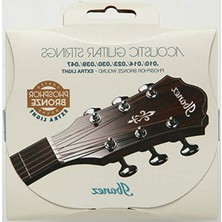 Aydogan's 6 Tellik Gitar Seti - Fosfor/bronz Karışımı, Yüksek Kalite