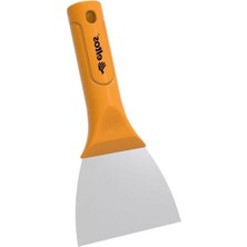 Aydogan's Saptak Spatula, Çelik Uçlu Spatula, Ergonomik Plastik Saplı, Dayanıklı Güçlü Yapı, Alçı, Boya, Macun Uygulama Malası, Inşaat, Hırdavat, Profesyonel El Aleti (80 Mm)