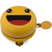 Moontime Alaçatı Emoji Kahkaha Metal Bisiklet Zili