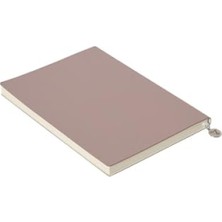 Aydogan's Esnek Kapaklı Kahverengi Çizgili Defter - 14.8X21 cm