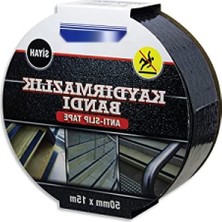 Aydogan's Kaydırmaz Bant 50MM x 15M, Siyah, Suya Dayanıklı