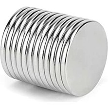 Aydogan's 20 mm Çapında Neodyum Mıknatıs, 5 Adet - 2 mm Kalınlık
