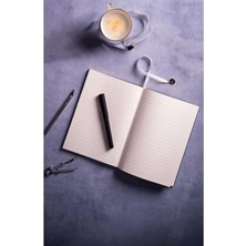 Aydogan's Esnek Kapak Çizgili Defter, 14.8X21 Cm, Gri Renk Seçeneği