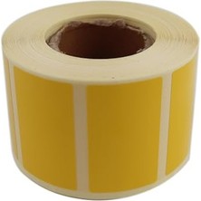 Aydogan's Kendinden Yapışkanlı Sarı Etiket, 50MM x 30MM, 1000 Adet