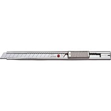 Cutter Dar Maket Bıçağı A-1p Aluminyum Gövde Bıçak Otomatik Kilitli Profesyonel